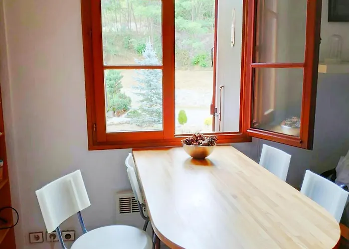 아파트 Estudio Con Piscina En Enveitg